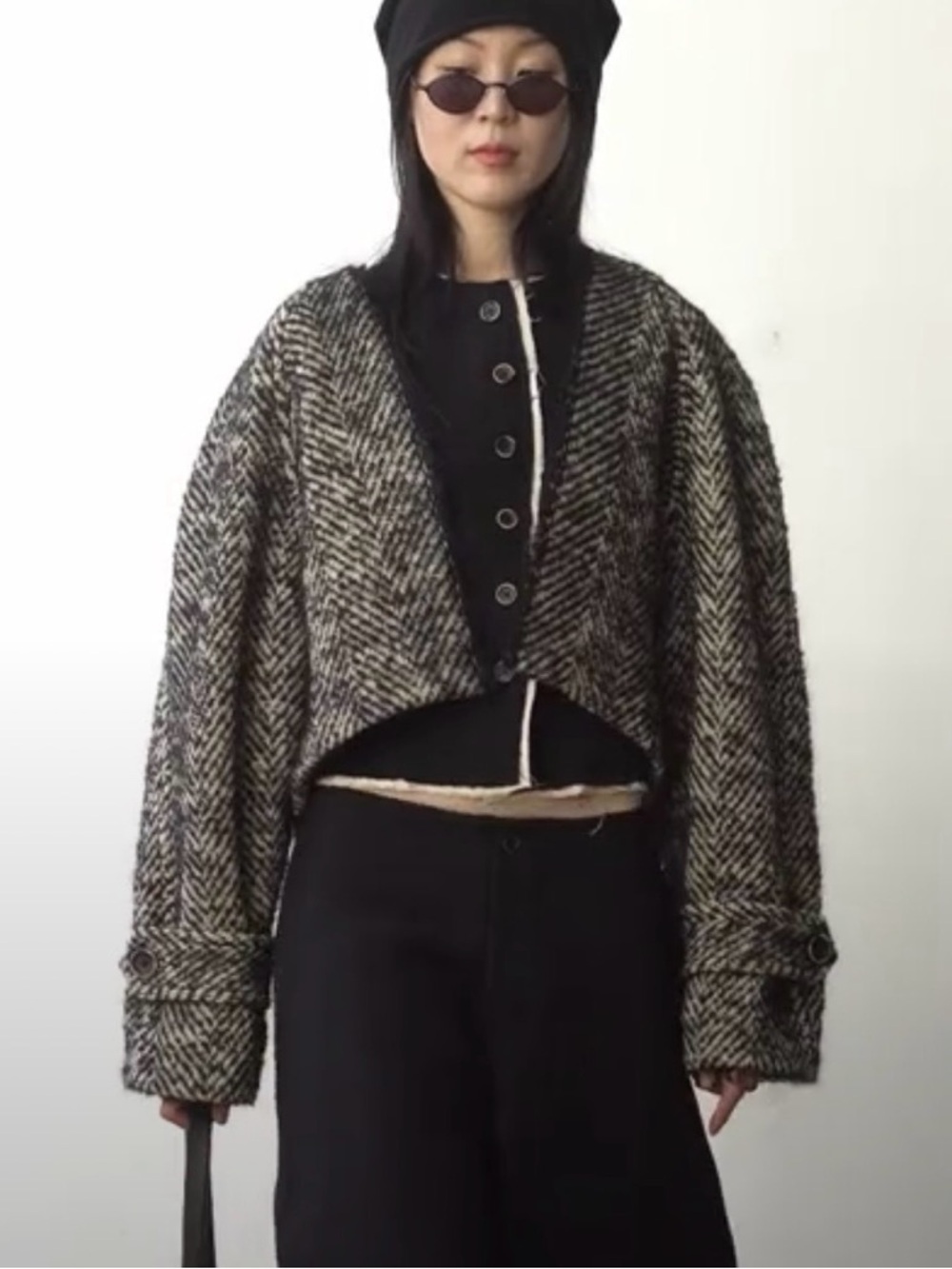 Uma Wang Cropped Kady Jacket $3250 - Picture 2 of 12